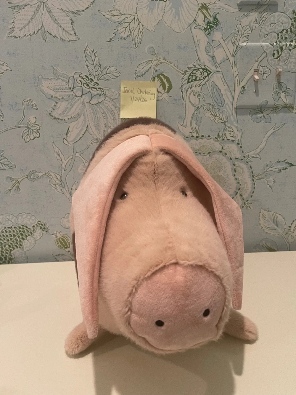 Authentic, BNWT, Jellycat Higgedly Piggedly Old Spot-huge. Retired